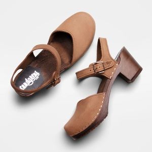 Sandgrens Clogs Victoria Dexter Tan